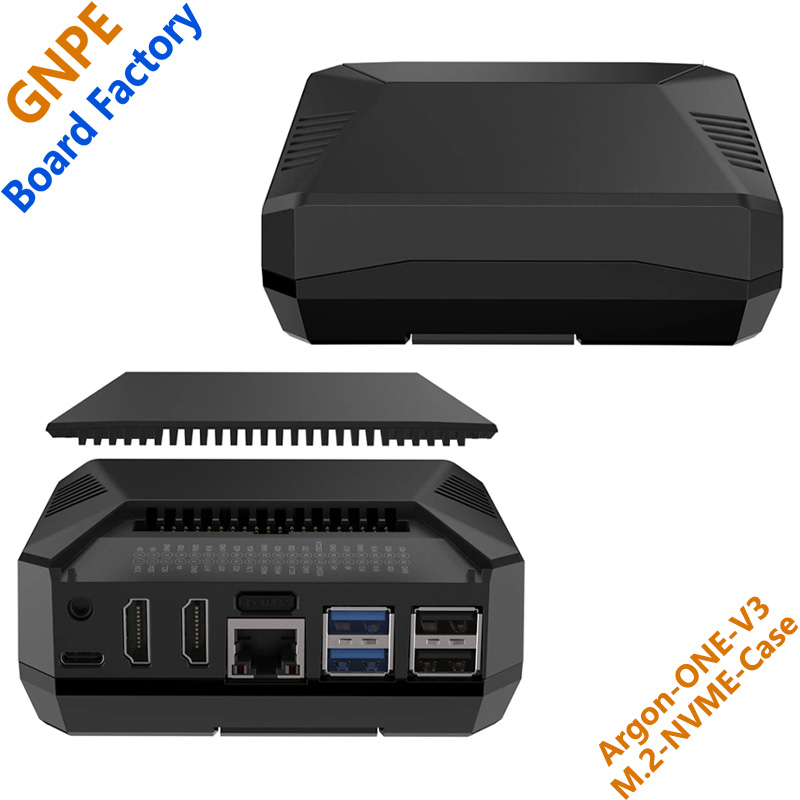 Argon One V3 M.2 Nvme Case - Boîtier Raspberry PI 5 PCIe vers