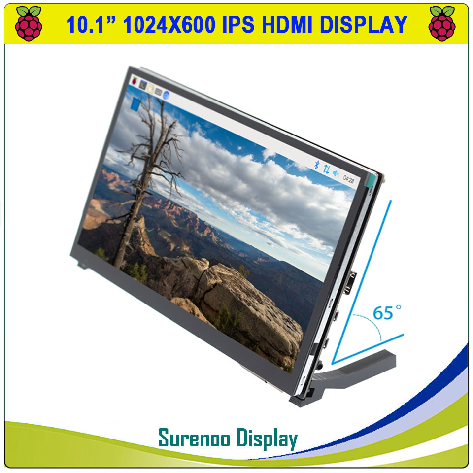 Raspberry Pi 10.1 Inch Capacitive Touch Screen Ips - Module d'affichage LCD TFT IPS 10.1