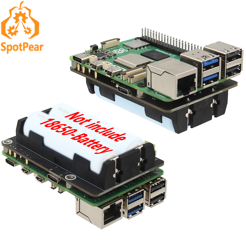 Raspberry Pi Uninterrupted Power Supply Ups 18650 - Carte X1200 Raspberry Pi 5 UPS,