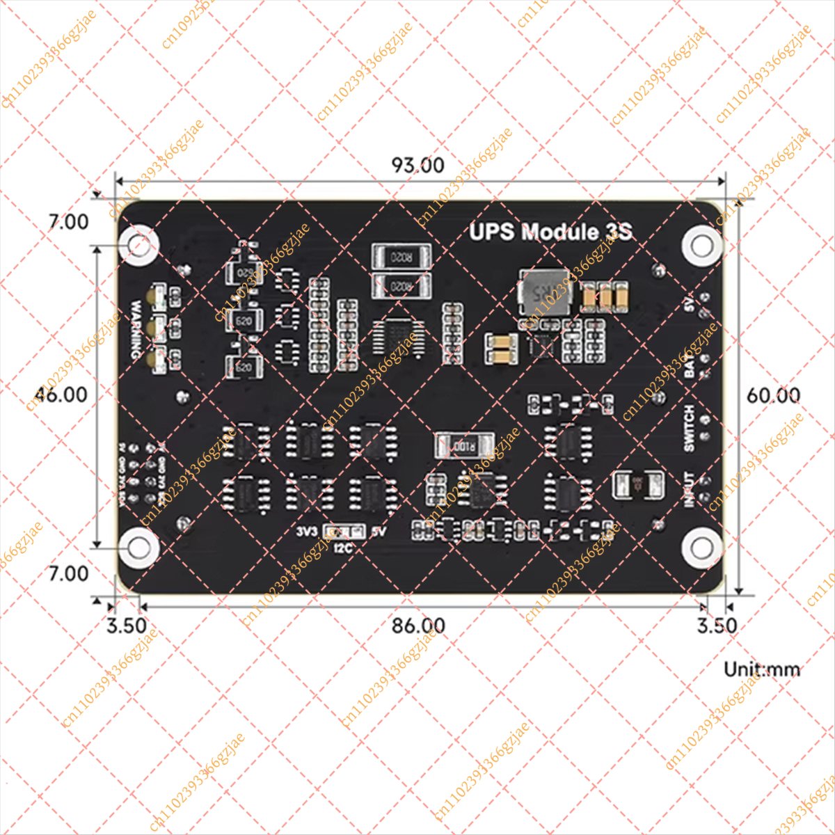 Raspberry Pi Uninterrupted Power Supply Ups 18650 - FY Persevering - Pour Raspberry Pi