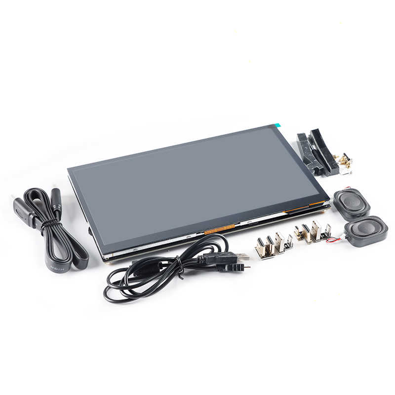 Raspberry Pi 10.1 Inch Capacitive Touch Screen Ips - Moniteur LCD HDMI Raspberry Pi 10,1