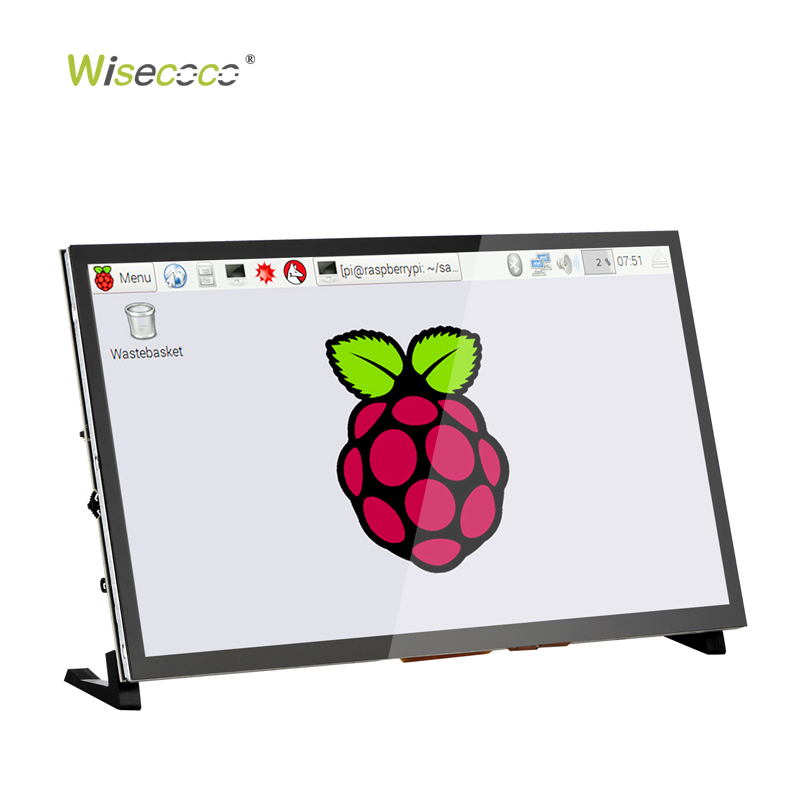 Raspberry Pi 10.1 Inch Capacitive Touch Screen Ips - Écran tactile IPS LCD Oncell Wisecoco