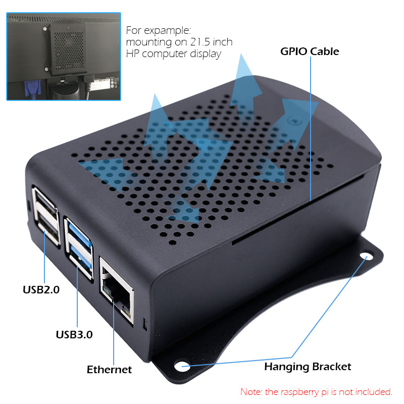 Boîtier en aluminium Raspberry - Argon One V3 M.2 Nvme Case avis et prix