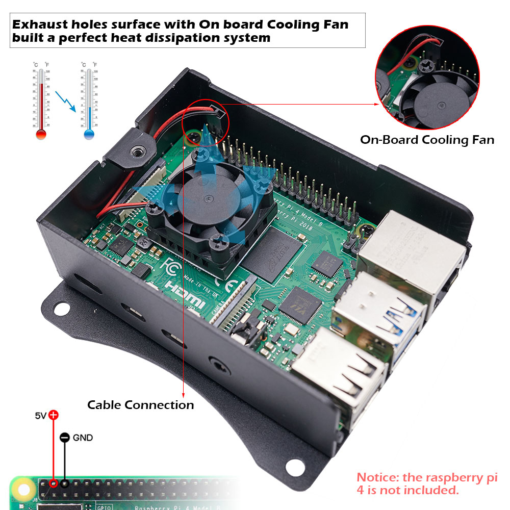 Boîtier en aluminium Raspberry - Argon One V3 M.2 Nvme Case avis et prix