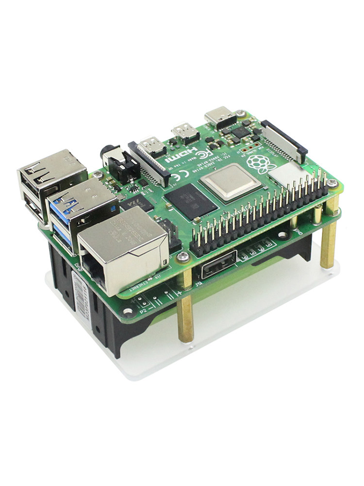 Raspberry Pi 4B/3B + 18650 car - Raspberry Pi Uninterrupted Power Supply Ups 18650 avis et prix