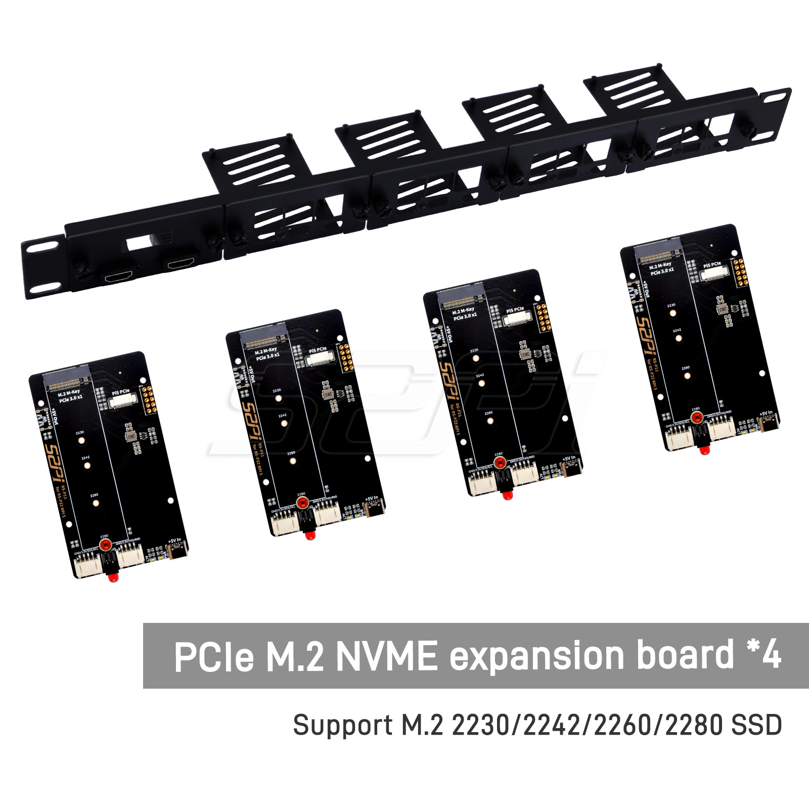 Kit de support en acier pour m - Raspberry Pi Rackmount 1U 19 Inch avis et prix