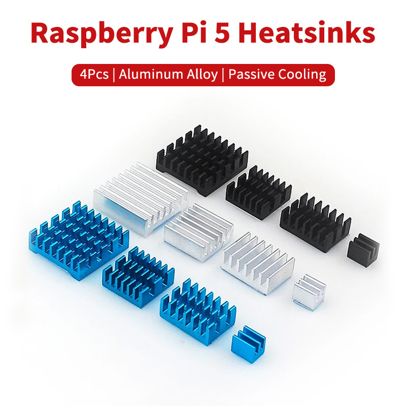 4 pièces Raspberry Pi 5 dissip - Raspberry Pi Water Cooling Kit avis et prix
