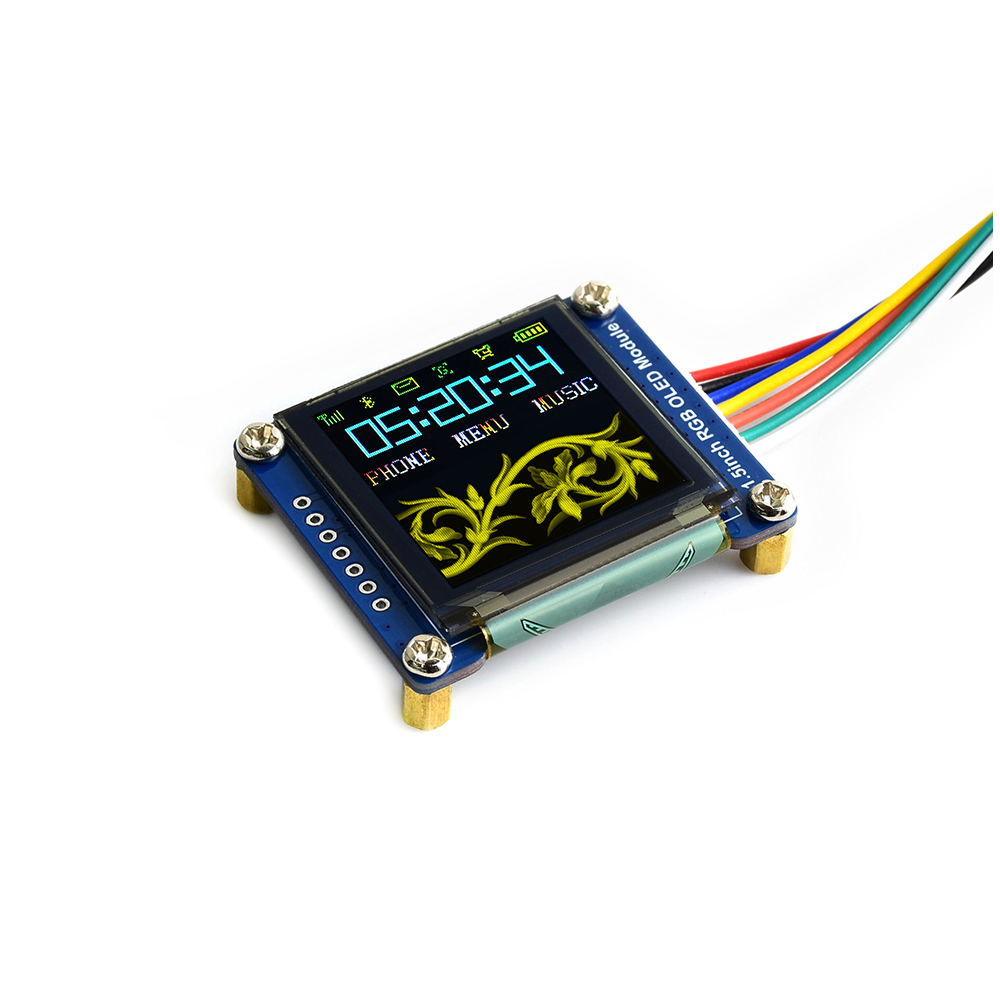 Module d'écran OLED RGB SPI 1, - Raspberry Pi 4 8Gb Ram Kit avis et prix