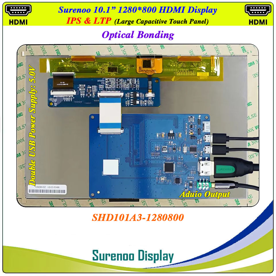 Module d'affichage LCD 10.1 po - Raspberry Pi 10.1 Inch Capacitive Touch Screen Ips avis et prix