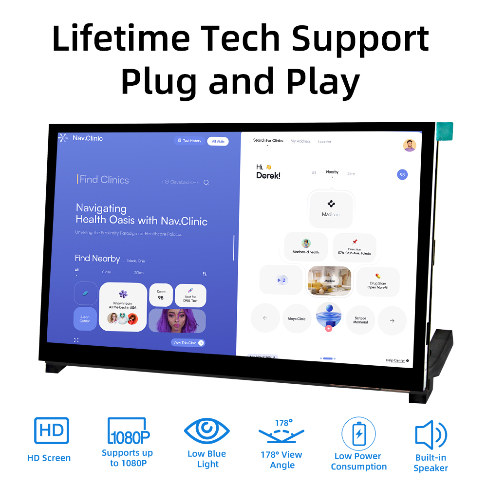 Écran tactile capacitif iPistB - Raspberry Pi 10.1 Inch Capacitive Touch Screen Ips avis et prix
