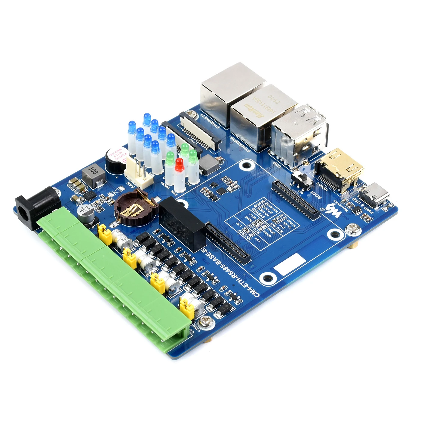 Carte mère VivaChip TechCM4 IO - Raspberry Pi 4 8Gb Ram Kit avis et prix
