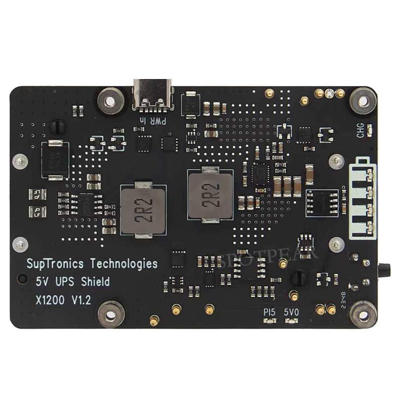 Carte X1200 Raspberry Pi 5 UPS - Raspberry Pi Uninterrupted Power Supply Ups 18650 avis et prix