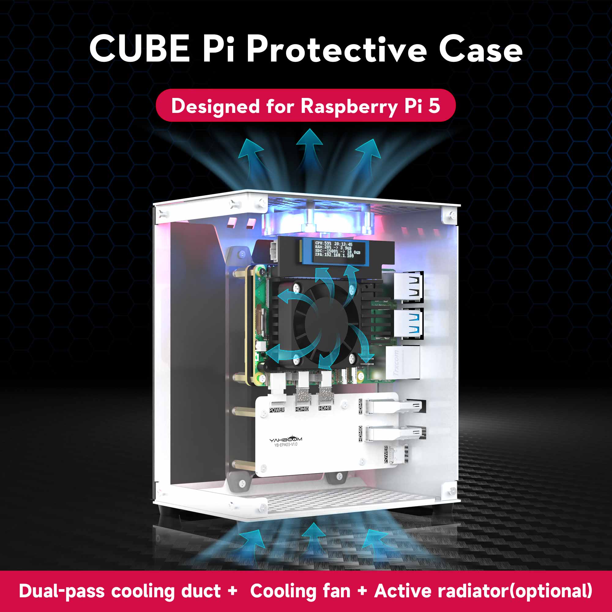 Kit de protection de boîtier R - Raspberry Pi 5 8Gb Board avis et prix
